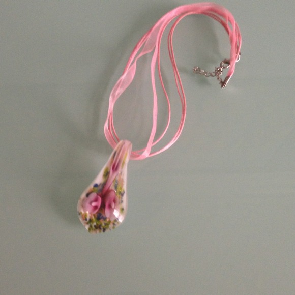 glass necklace