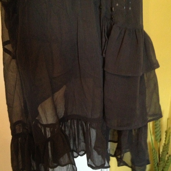 Sheer grey top - Picture 3 of 4