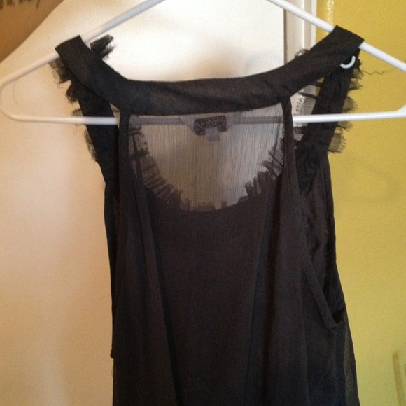 Sheer grey top - Picture 4 of 4