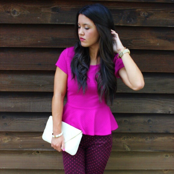 SOLD. Forever 21 peplum top