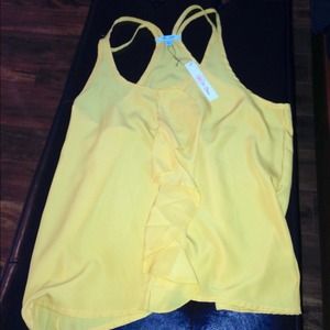 Yellow blouse