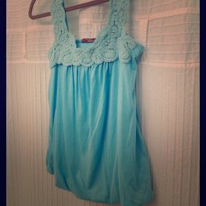 Light Turquoise Tanktop