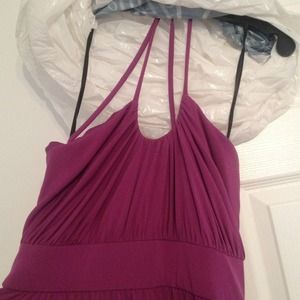 BEAUTIFUL plum evening gown/summer dress! NWT!