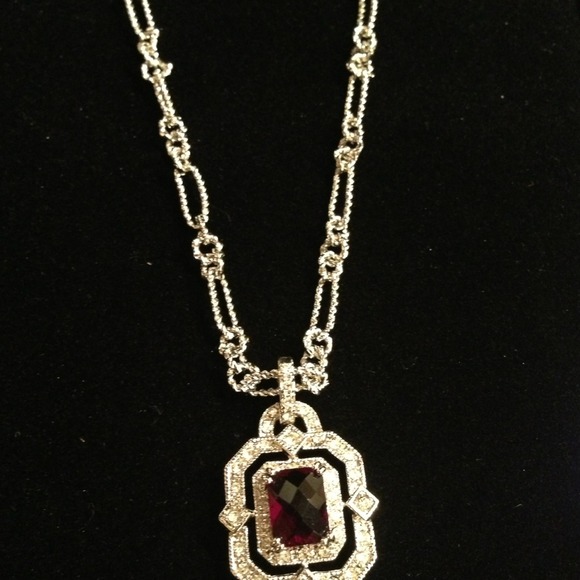 Antique ruby necklace - Picture 2 of 4
