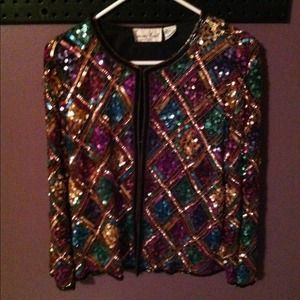 Sequined blazer