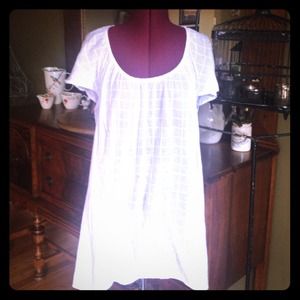 Anthropologie Sheer and Summer Tunic