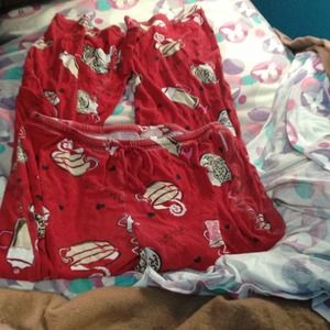 Coffee talk pajama pants