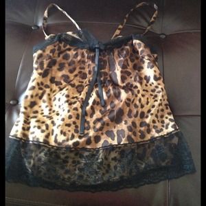 Dolce and Gabbana leopard blouse.