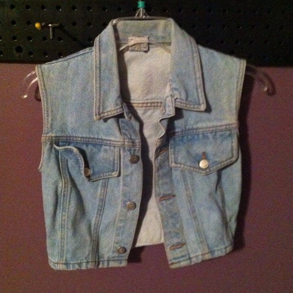 Denim vest