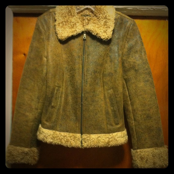 Shell leather jacket - Picture 1 of 1