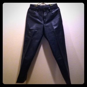 Leather pants