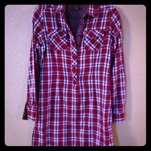 Copper Key plaid shirt