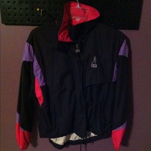Retro windbreaker