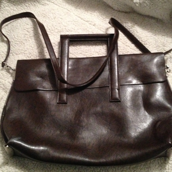 Brown handbag