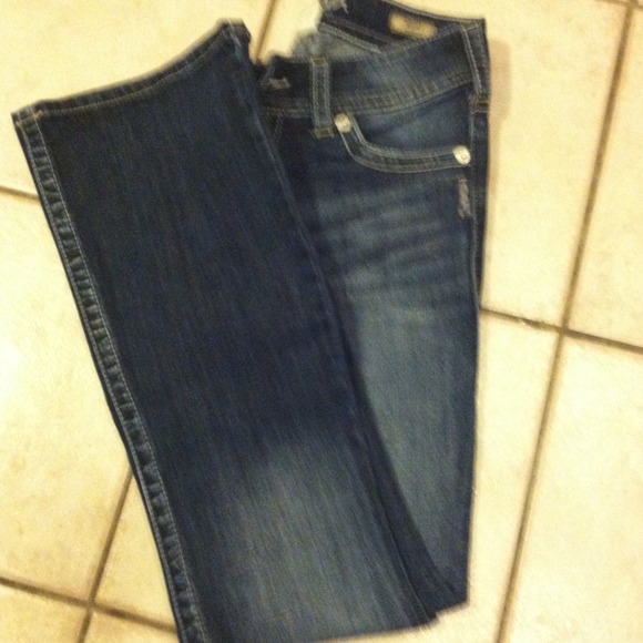Silver jeans
