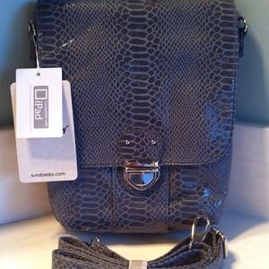 SALE!! 💞💞iPad Messenger Crossbody-Light Silver💞