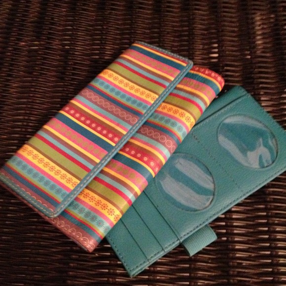 Fossil Clutches & Wallets - Fossil wallet and checkbook register