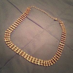 Diamond (fake) Necklace.