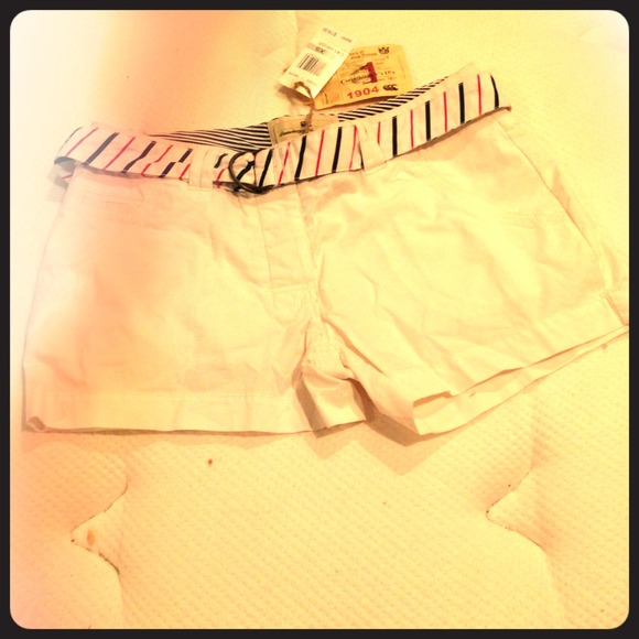 Canterbury of New Zealand White Shorts