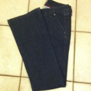 Dark Tommy Hilfiger trouser style jeans