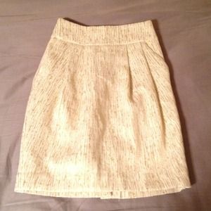 H&M size 4 metallic pencil skirt.