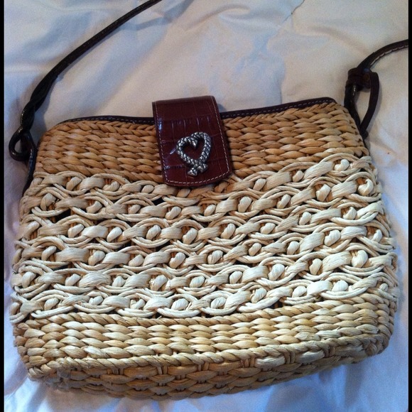 brighton wicker purse