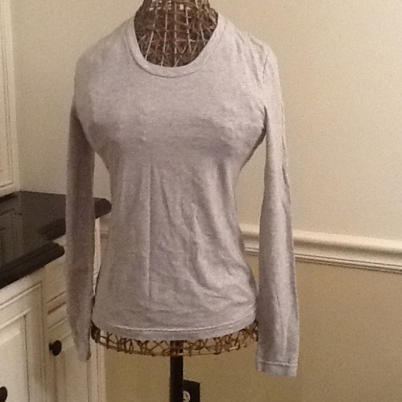 Gray tshirt olive shirt & gray high low shirt