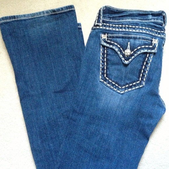 Miss Me boot cut size 29 approx  34 inch inseam