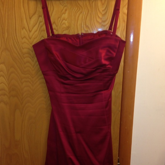 Red dress