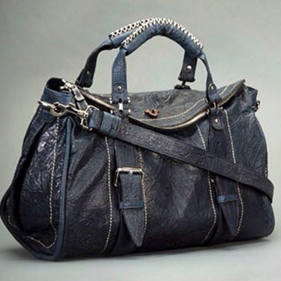 💢TRADED💢 RARE True Religion Stella Weekender Bag - Picture 1 of 4