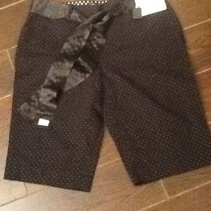 Express polka dot shorts