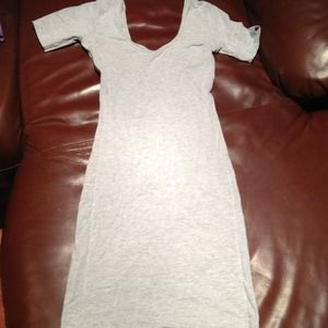 💢SOLD💢 American apparel low cut t-shirt dress