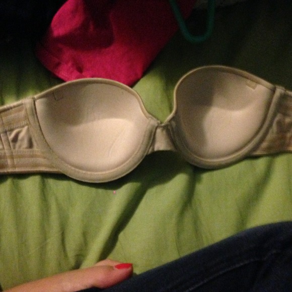 Maiden form push up strapless bra