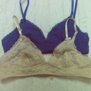 Traded!!  ❌Set of two, Aerie soft cup lace bras.