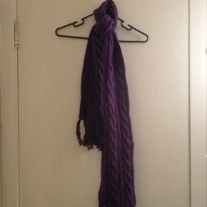 Purple scarfs by GAP