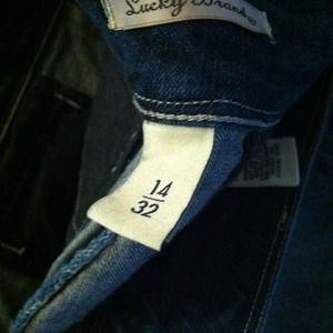 Lucky brand wide leg jeans