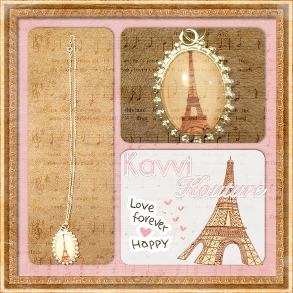 Kavvi Kouture sweet Paris necklace! - Picture 1 of 3