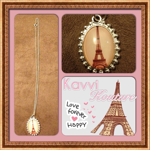 Kavvi Kouture sweet Paris necklace! - Picture 2 of 3