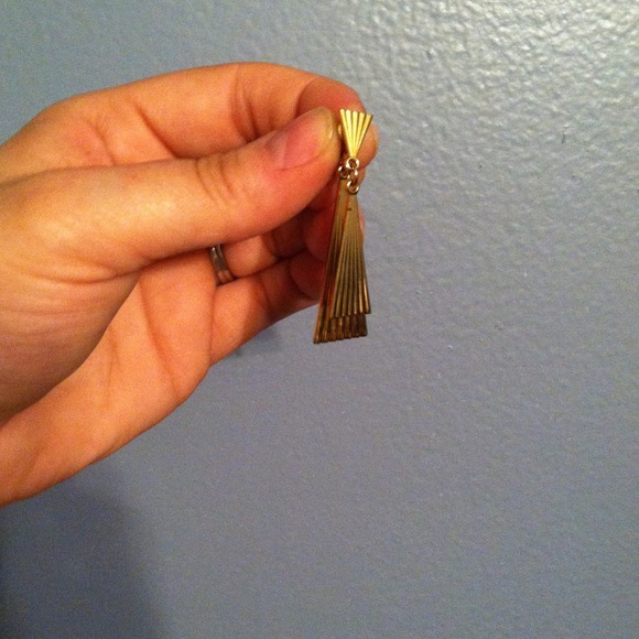 Gold earrings!