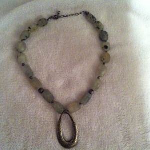 Silpada prehnite necklace