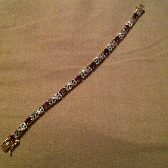garnet bracelet