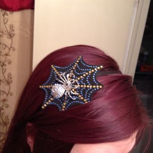 Reserved ..Spider and web headband