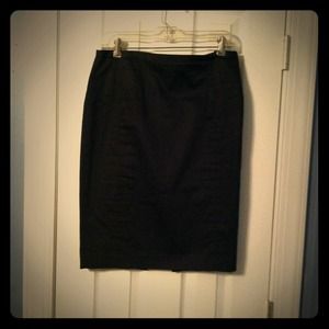 Express - black pencil skirt