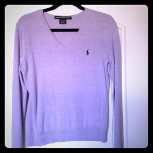 Lavender Ralph Lauren Sport Sweater