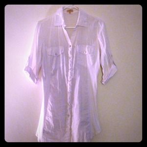 White Button-up Shirt