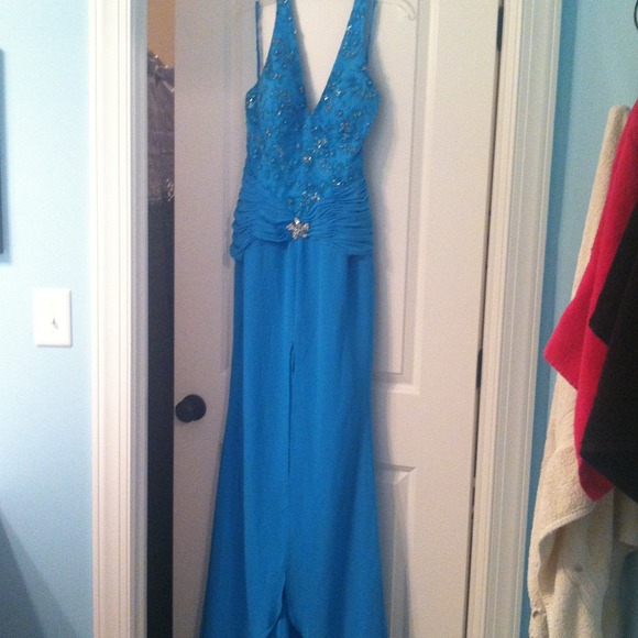 Beautiful blue dress