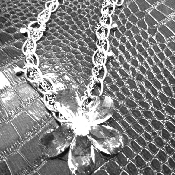 Crystal Flower Necklace