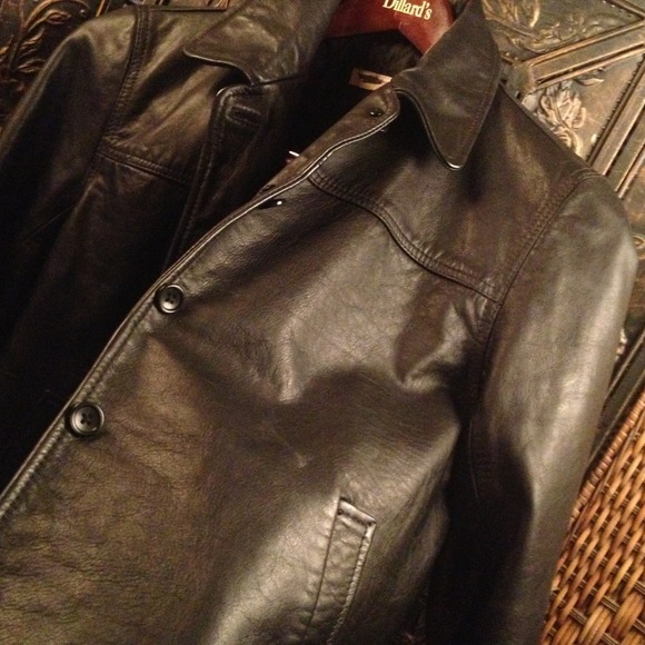 J. Crew Leather Jacket - Picture 2 of 4