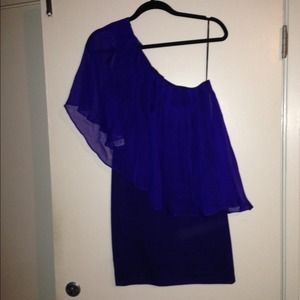 One should purple dress