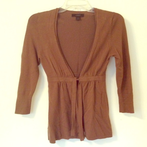❌SOLD❌ Brown Express cardigan